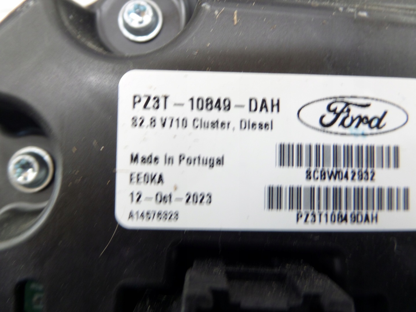 budíky display FORD TRANSIT CUSTOM MK2 PZ3T-10849-DAH