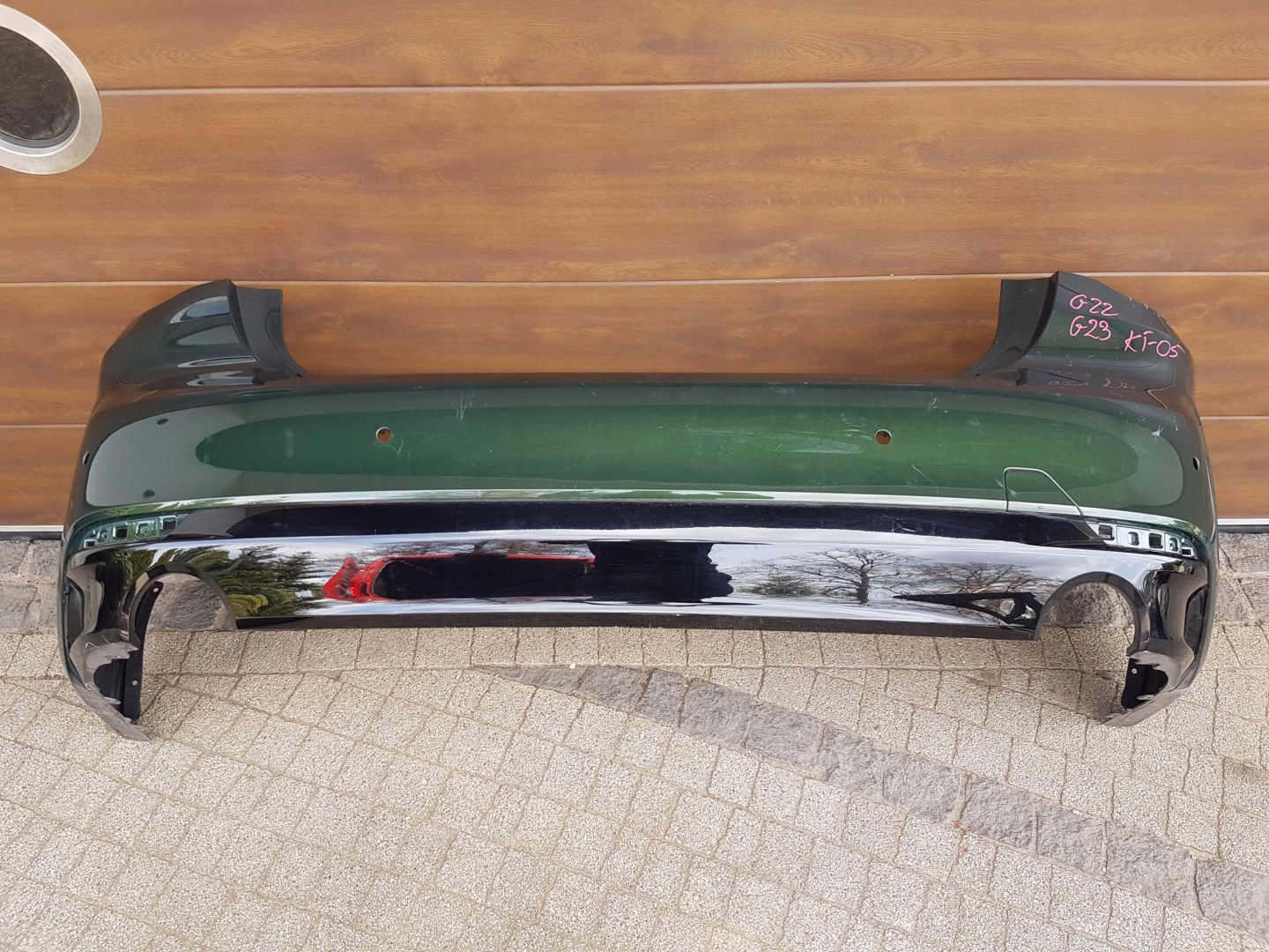 bumper rear BMW G22 G23
