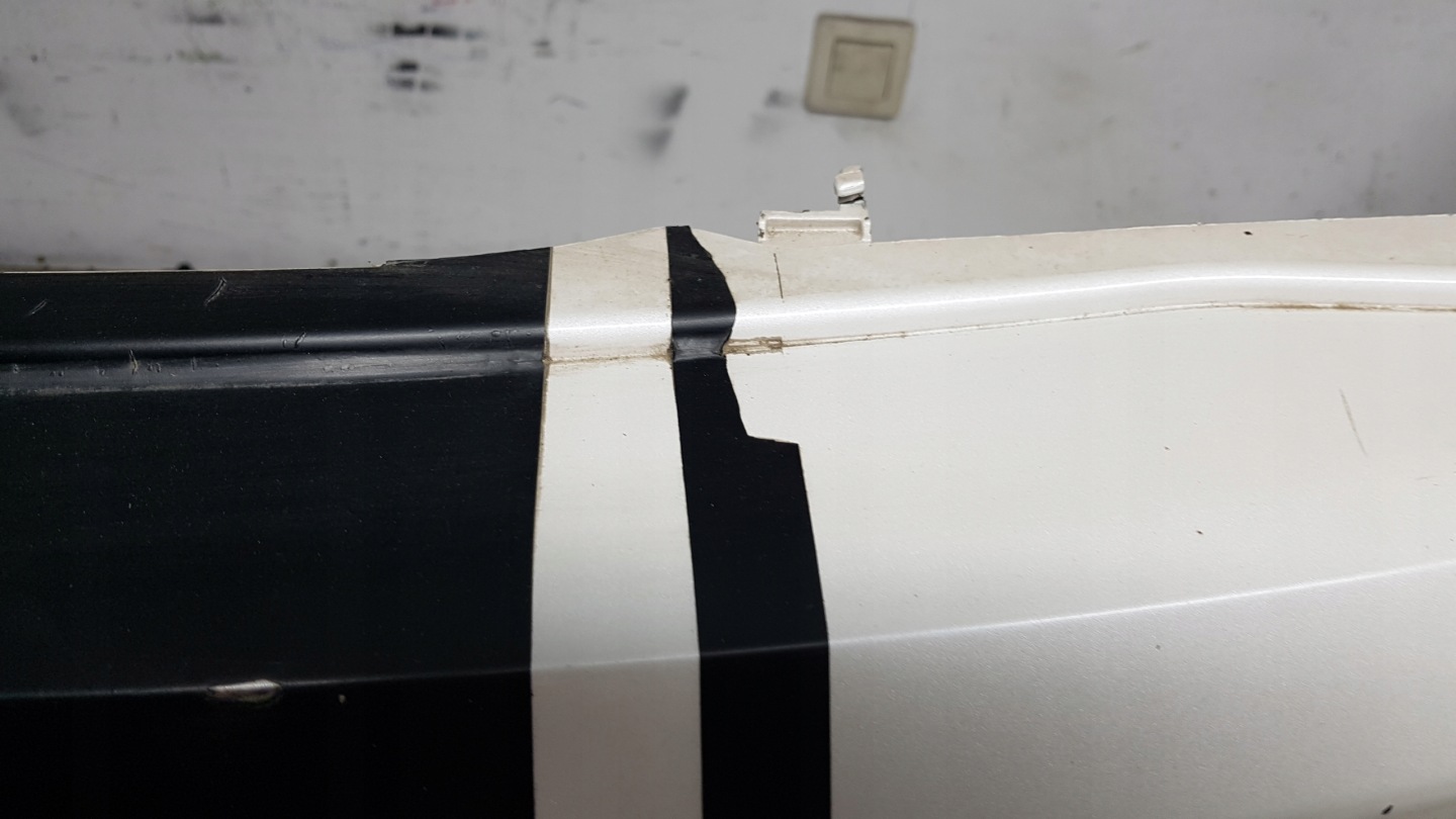 FORD MUSTANG 6 VI 2015 - bumper rear part 8637