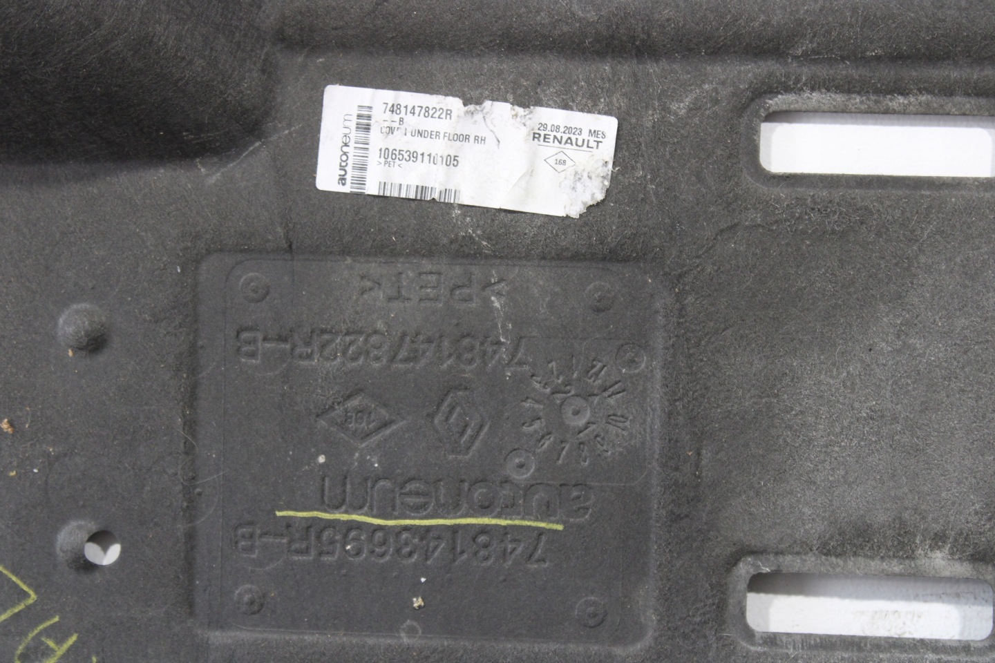 ABDECKUNG BLENDE ABDECKUNG UNTERFAHRSCHUTZ RENAULT AUSTRAL 748143695R