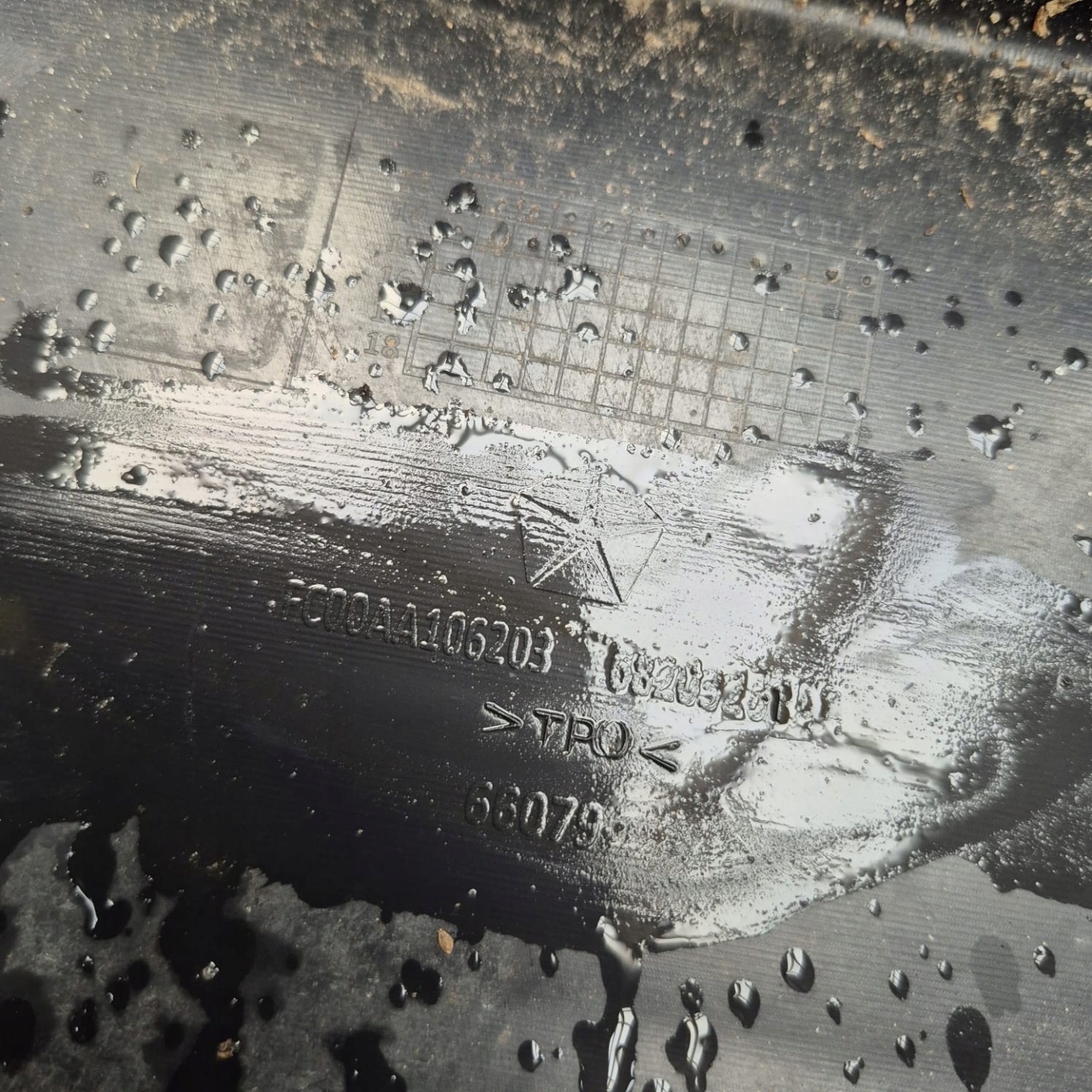 JEEP CHEROKEE 5 V bumper rear part rear