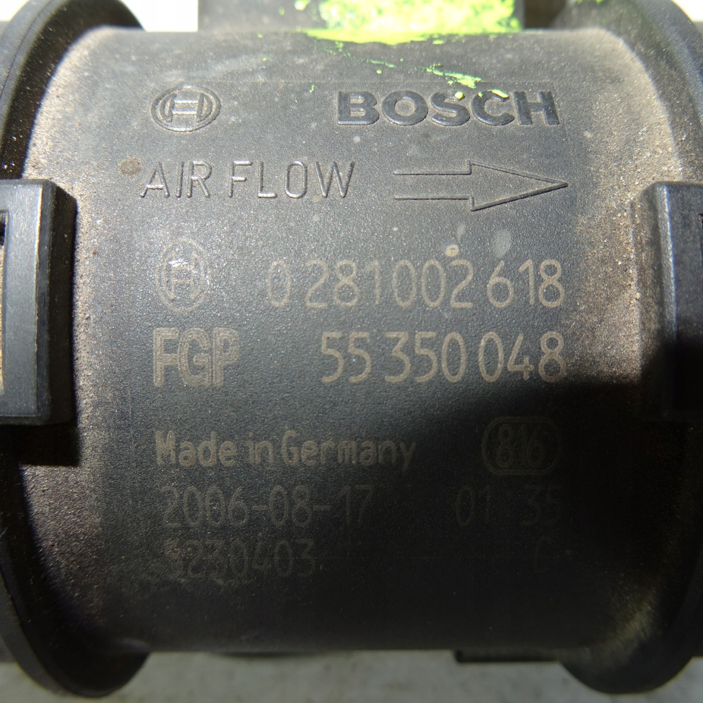 OPEL ASTRA H 1.9CDTI flow meter 0281002618