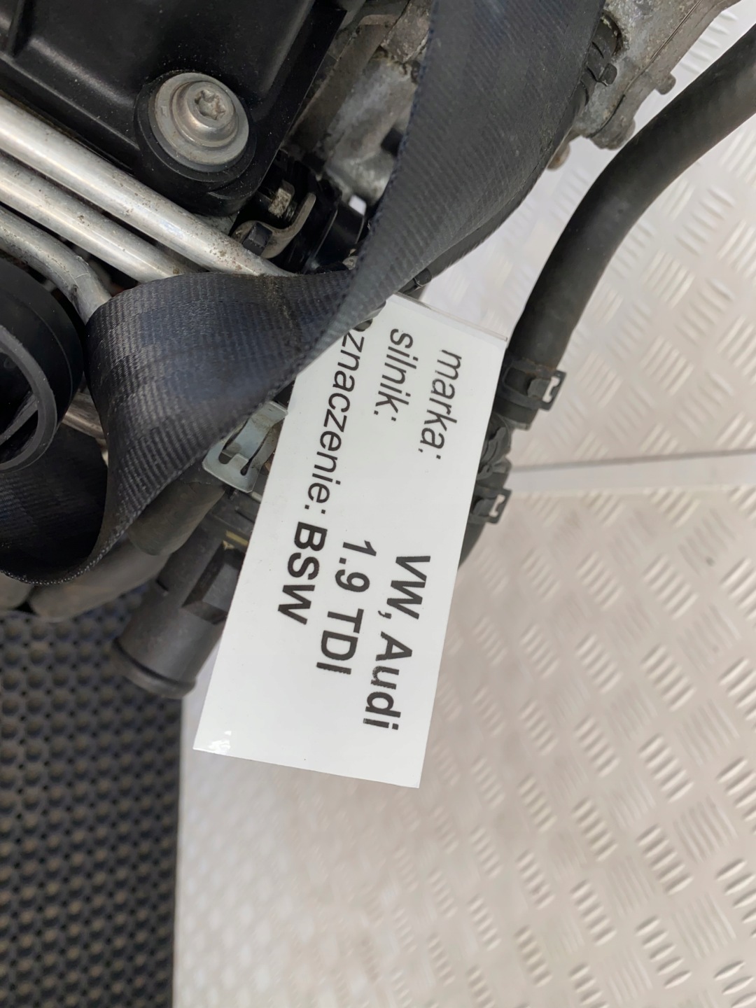 SKODA FABIA ROOMSER II 07-10 1.9 TDI engine complete BSW 105KM