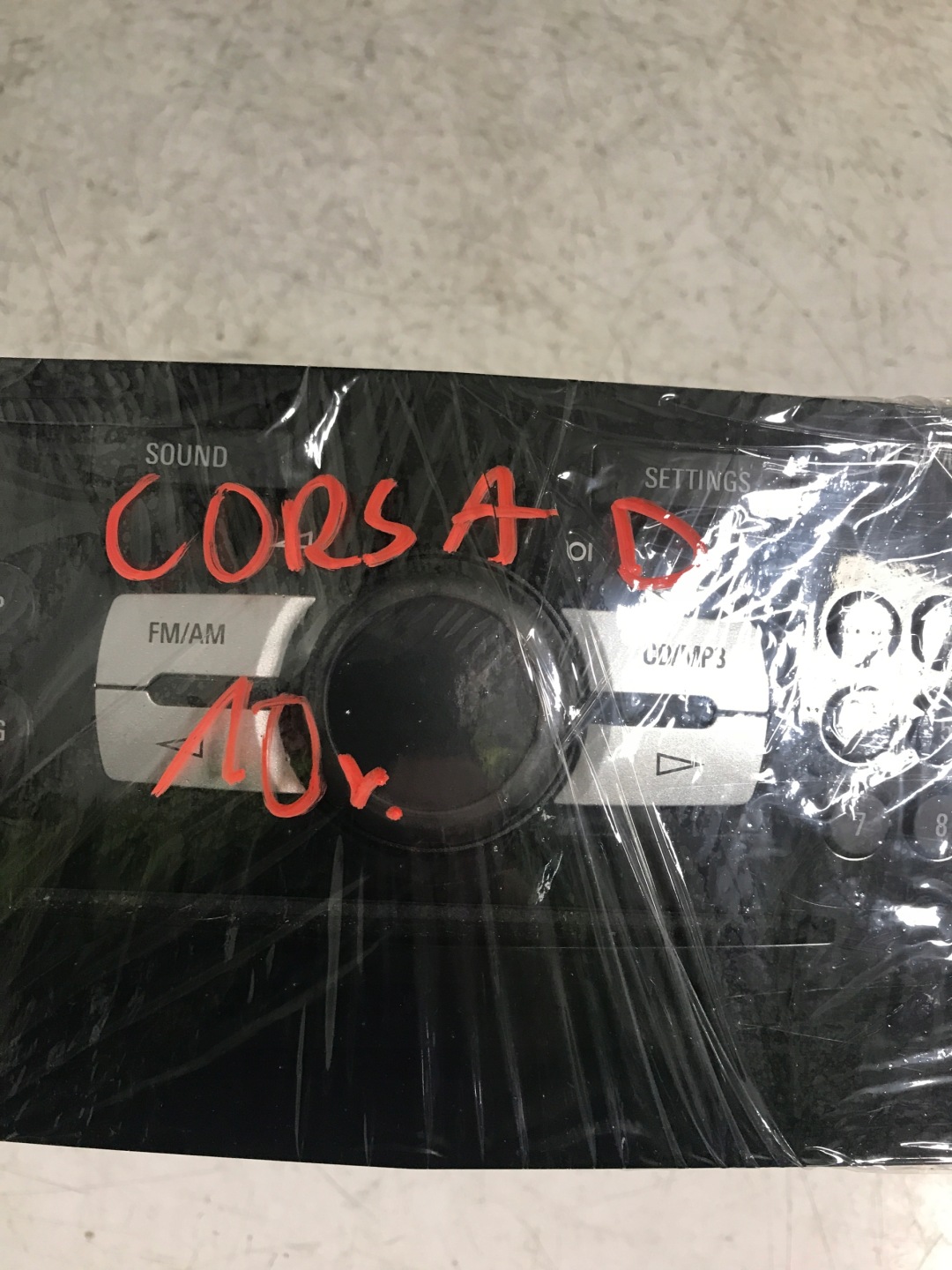 RADIO CD OPEL CORSA D 13289921