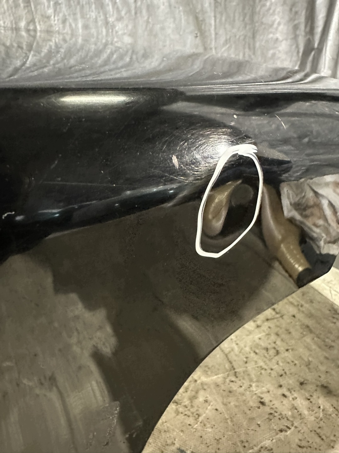 trunk door boot BMW E39 sedan FL SCHWARZ II 668/9