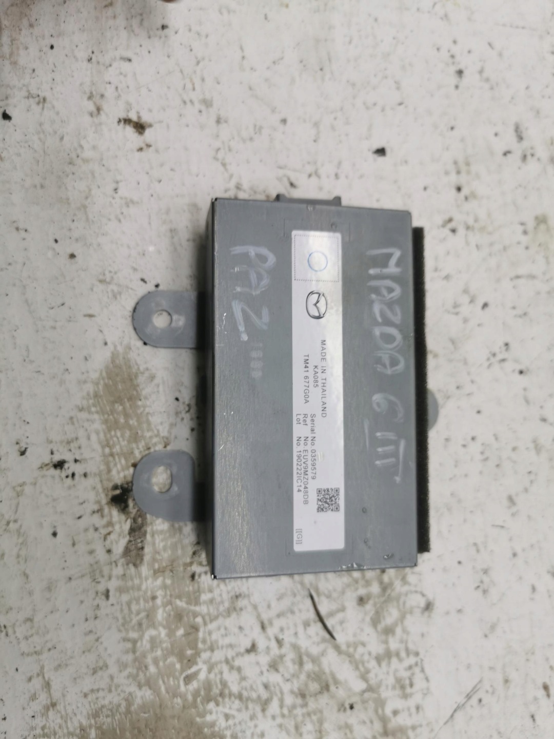 control unit KOMFORTU MAZDA 6 III LIFT GL TM41677G0A