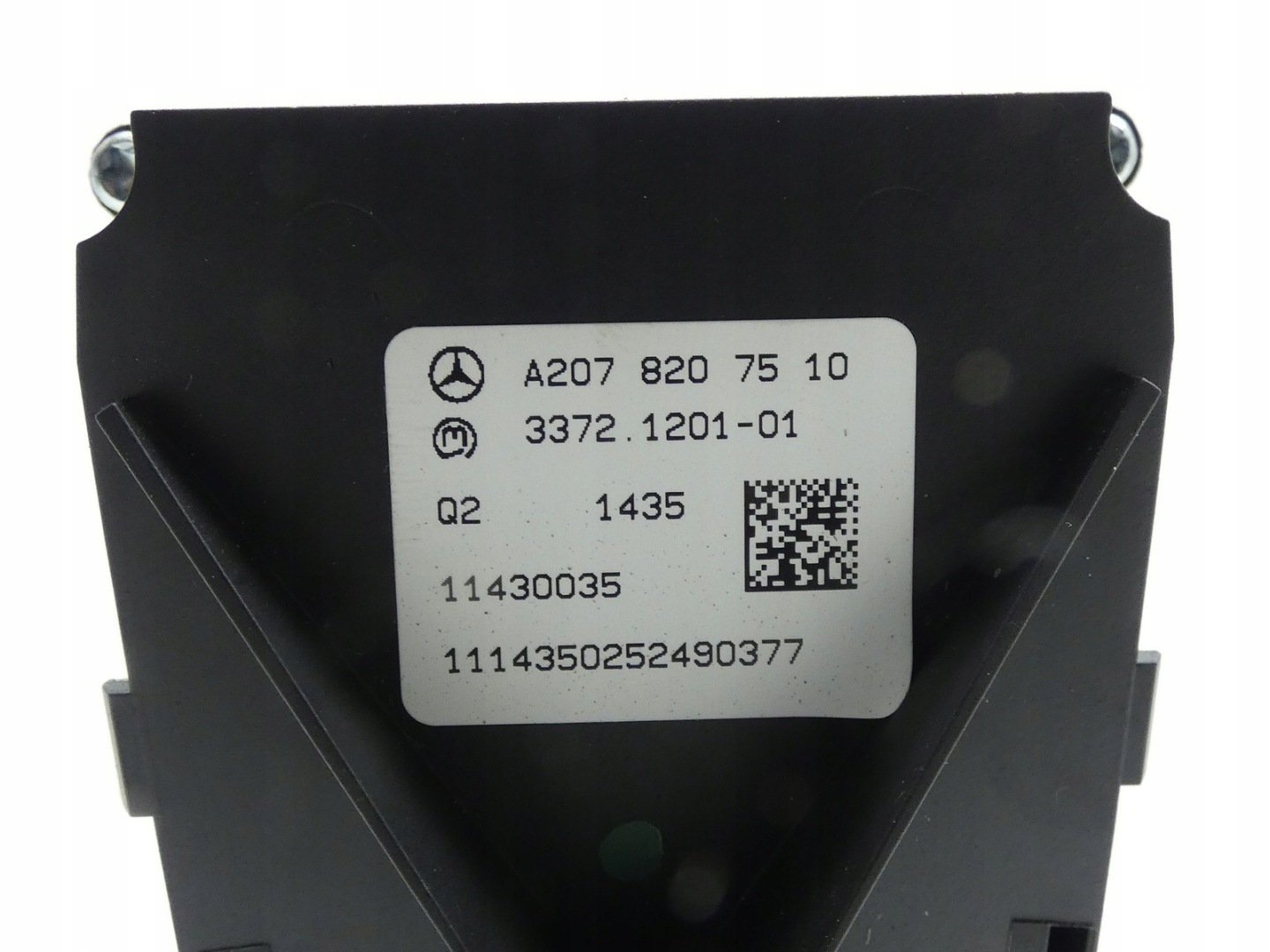 PANEL opening control switch roofs MERCEDES SLK 172 A2078207510