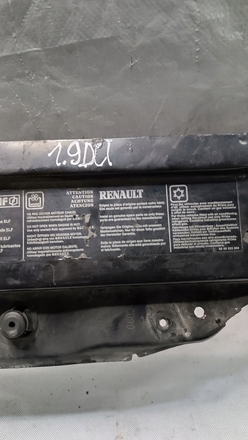 support panel for radiators pillar RENAULT LAGUNA II 1.9DCI