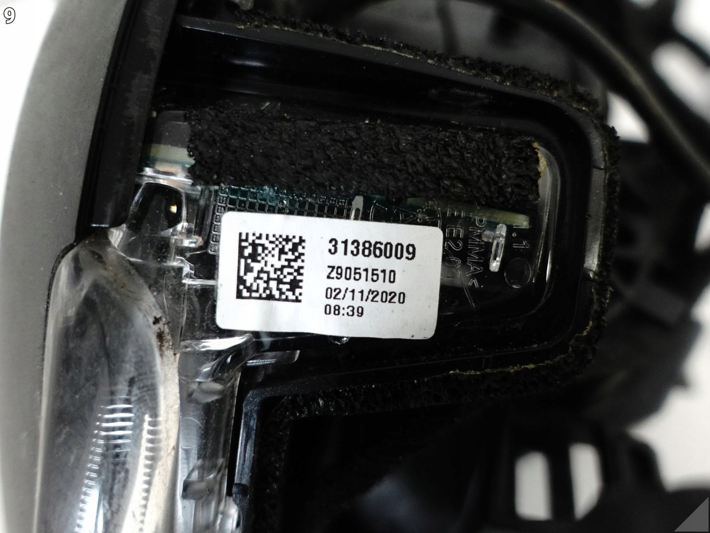 VOLVO XC60 II 17- mirror mechanism indicator + KAMERA left 14+1PIN EU