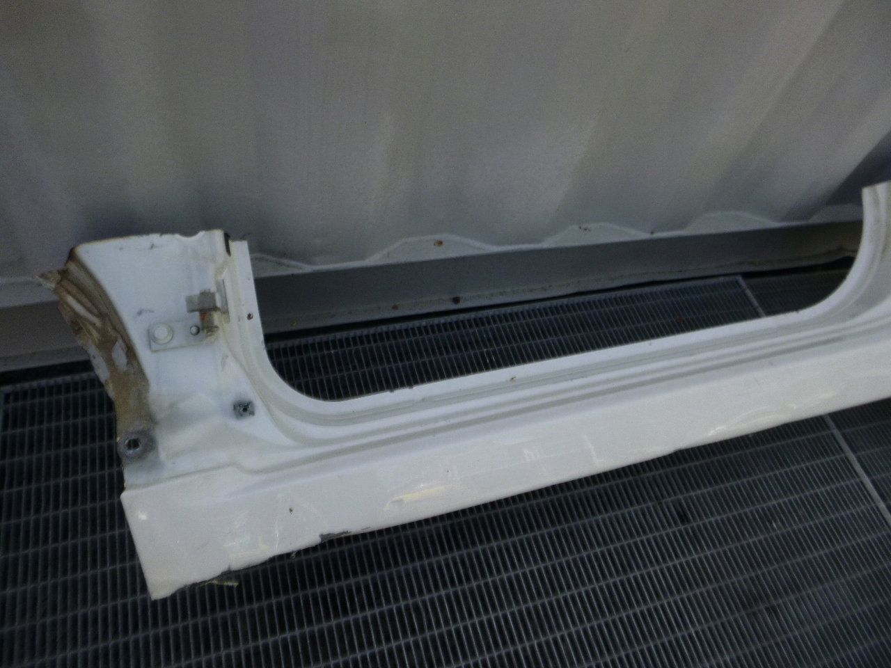 FIAT 500 07- 3D threshold left pillar quarter BOK