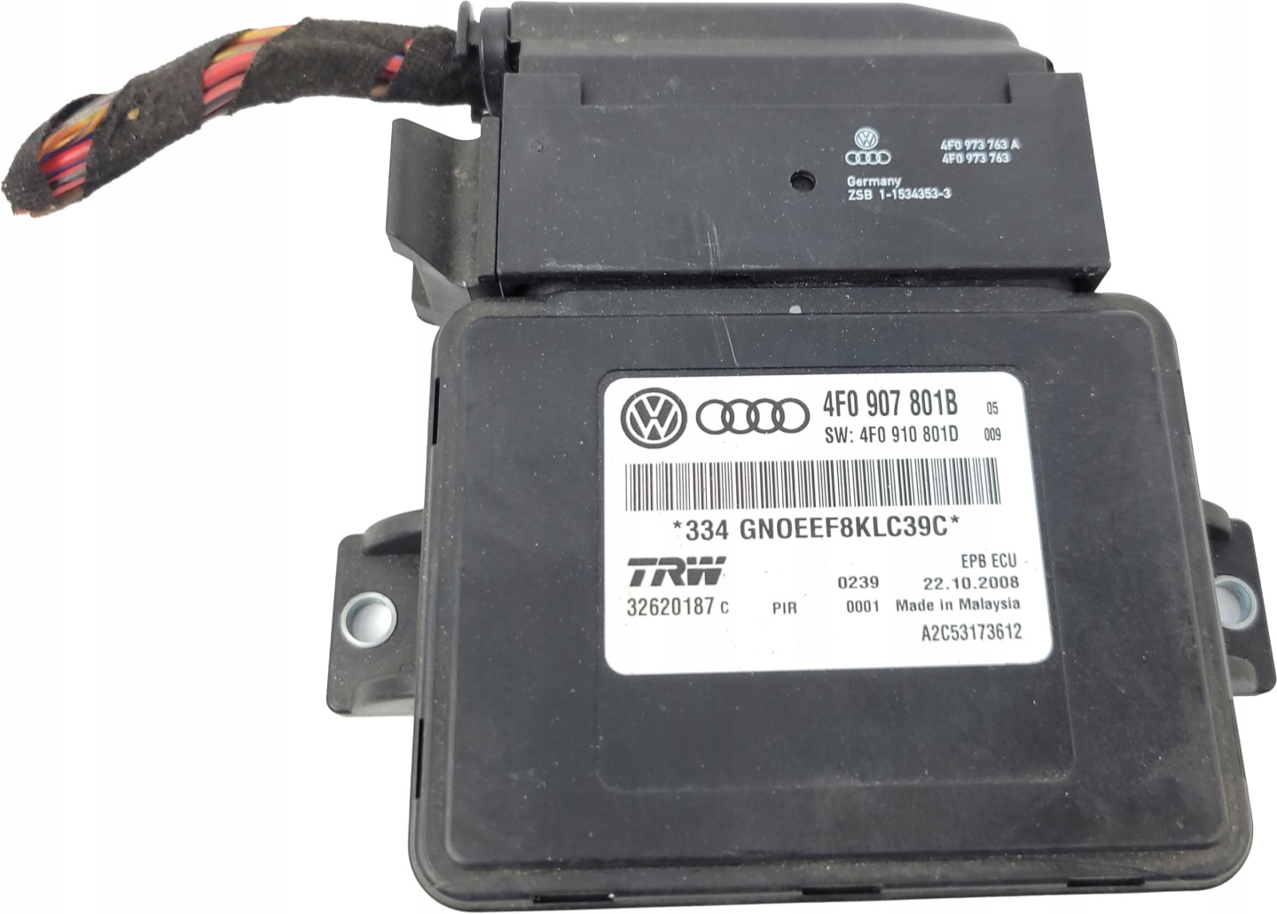 AUDI A6 C6 LIFT module control unit electric brake 4F0907801B