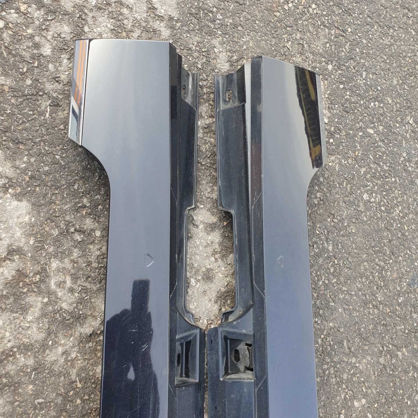 moulding threshold right left VW PASSAT B8 3G 4MOTION OE LC9X OE