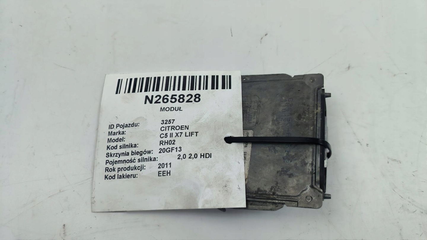 control unit XENON 89032335 CITROEN C5 II X7 LIFT