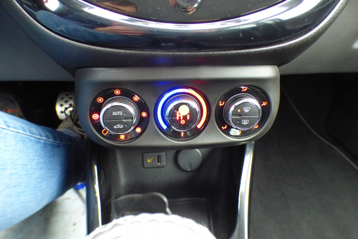 control panel klimatyzacja nawiewem st.BDB 13468064 stBDB OPEL CORSA E
