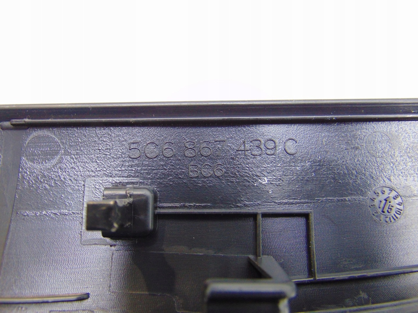 moulding door DEKOR left front VW JETTA 5C 5C6867439C