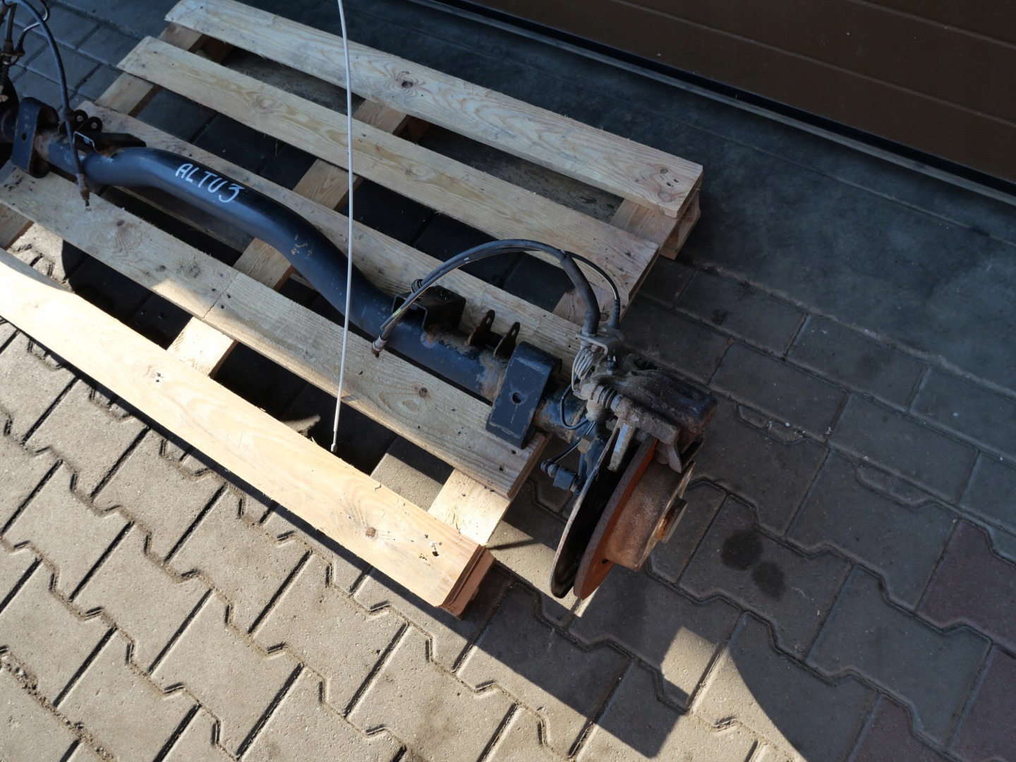 Achsträger träger achse heck VW CADDY 2K5500051