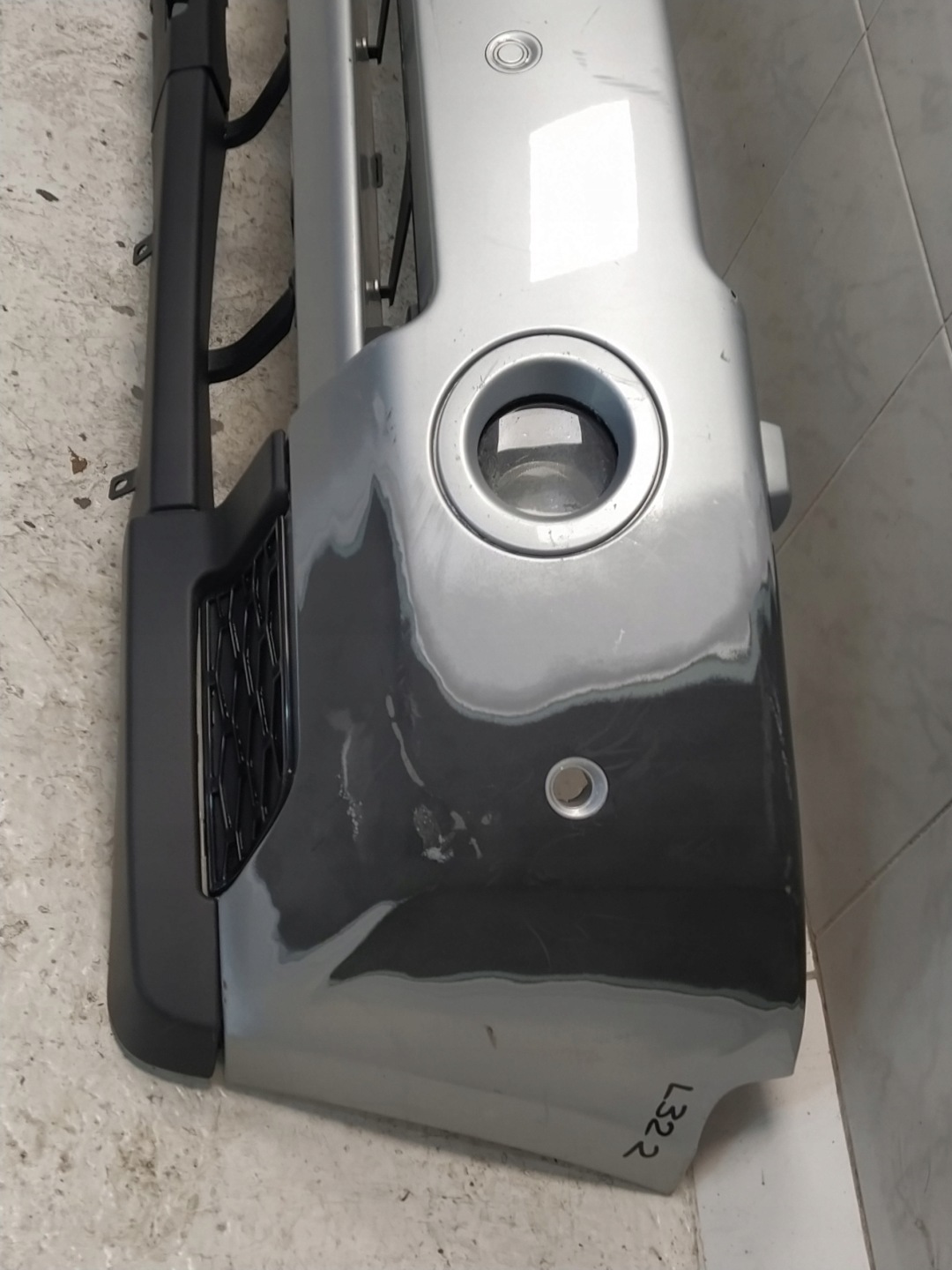 RANGE ROVER VOGUE L322 08r bumper front front fog lights 4XPDC complete