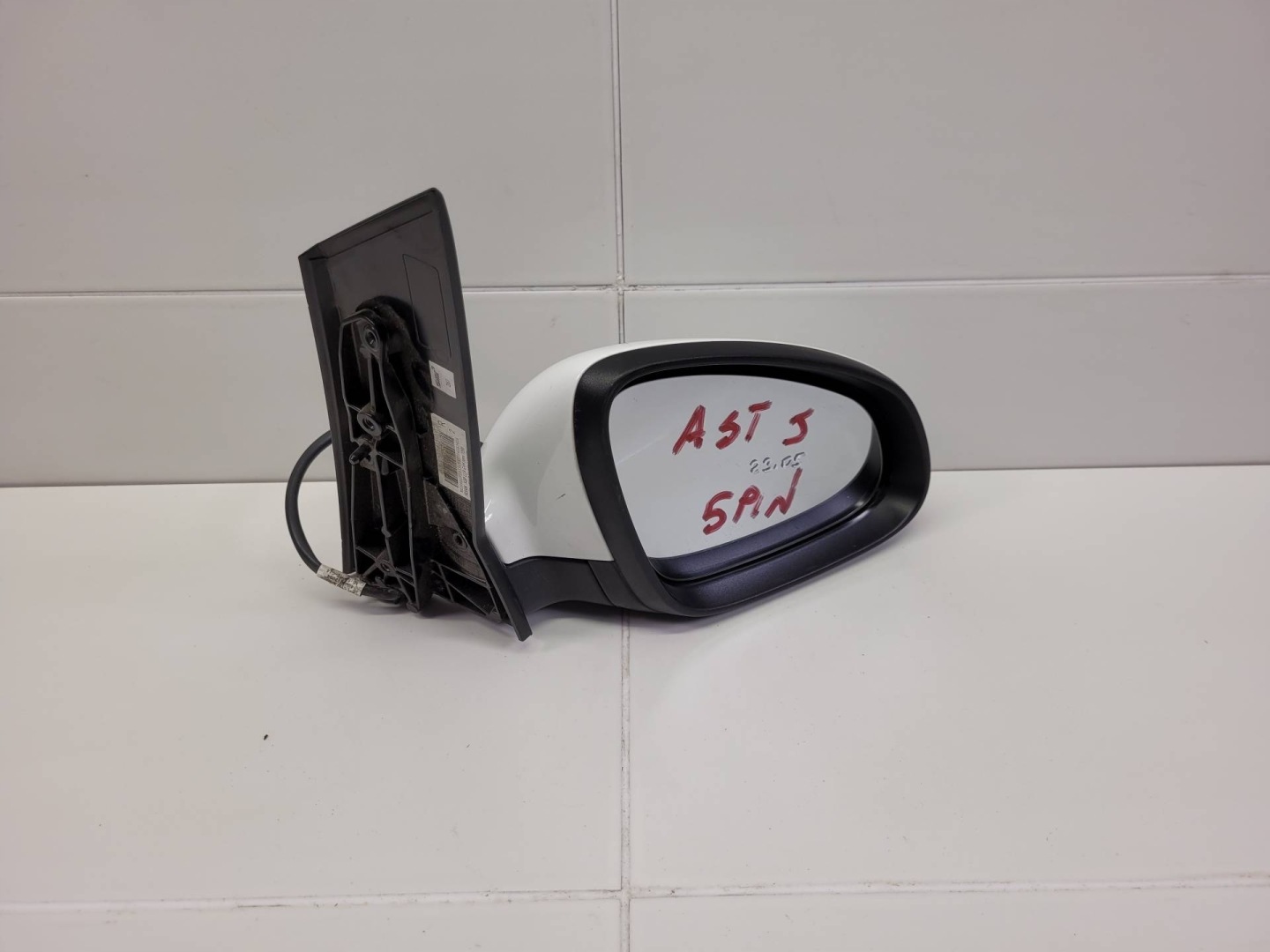 mirror exterior right side Opel Astra J 2012 13308360