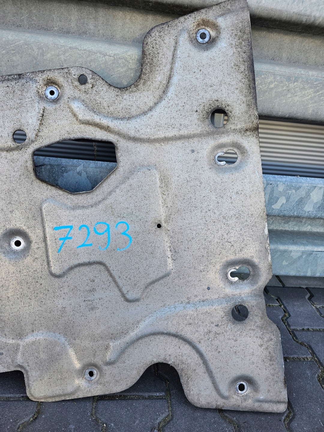 cover below engine RANGE ROVER SPORT L494 3.0D CPLA-5F002-AF