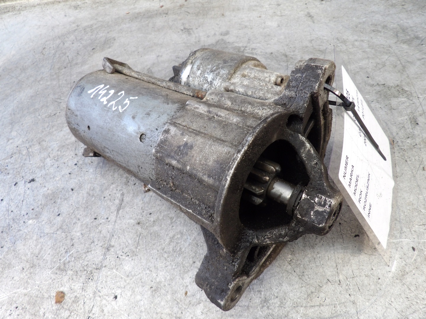 Citroen C3 a startér 9648644680 D6G3