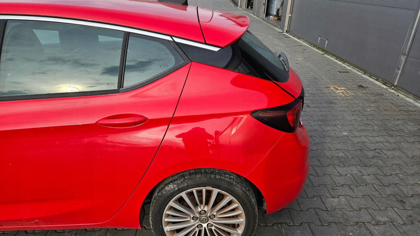 OPEL ASTRA K HB quarter left rear colour Z50B