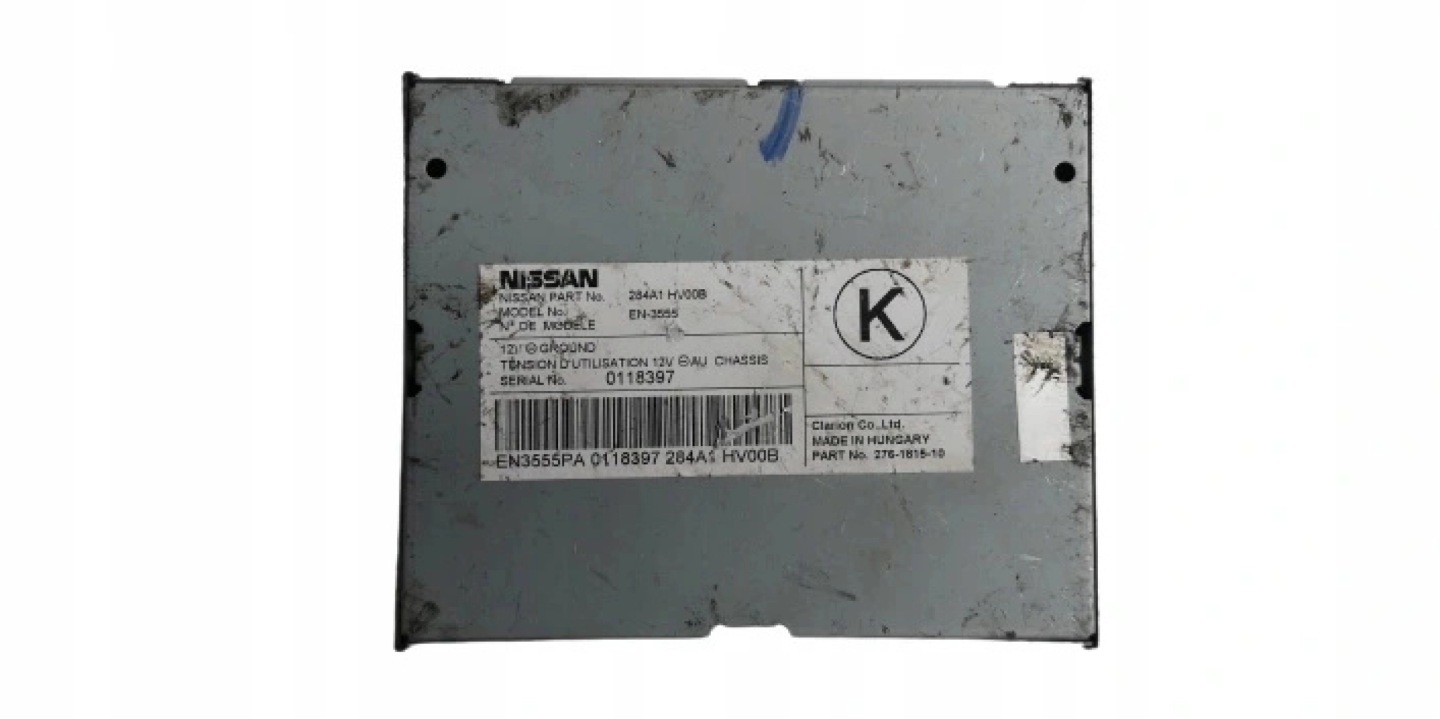 modulo KAMERY parcheggio NISSAN QASHQAI 284A1 HV00B