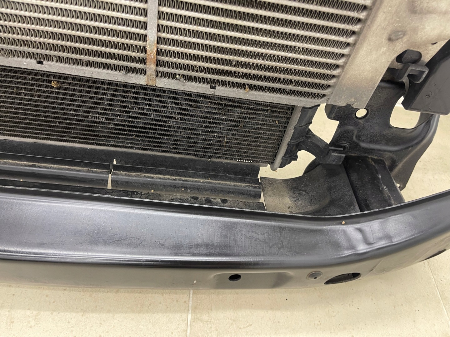 VOLKSWAGEN TRANSPORTER T5 LIFT 10-15 support panel for radiators 2.0 TDI complete