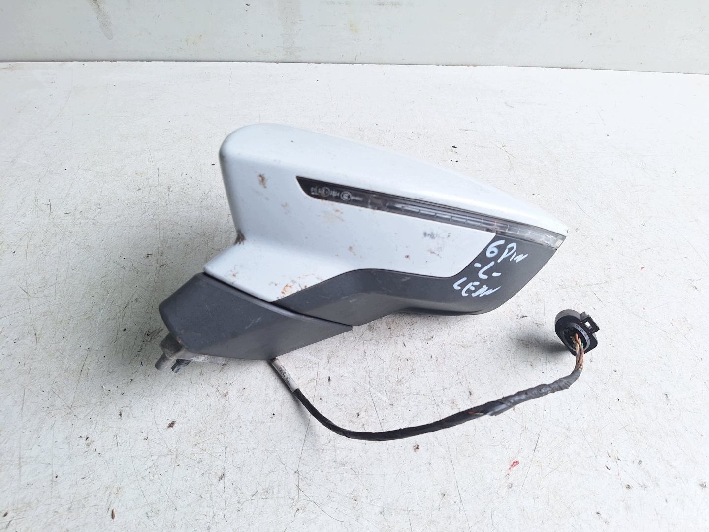 SEAT LEON III 5F 12-17 tükör bal 6-PIN