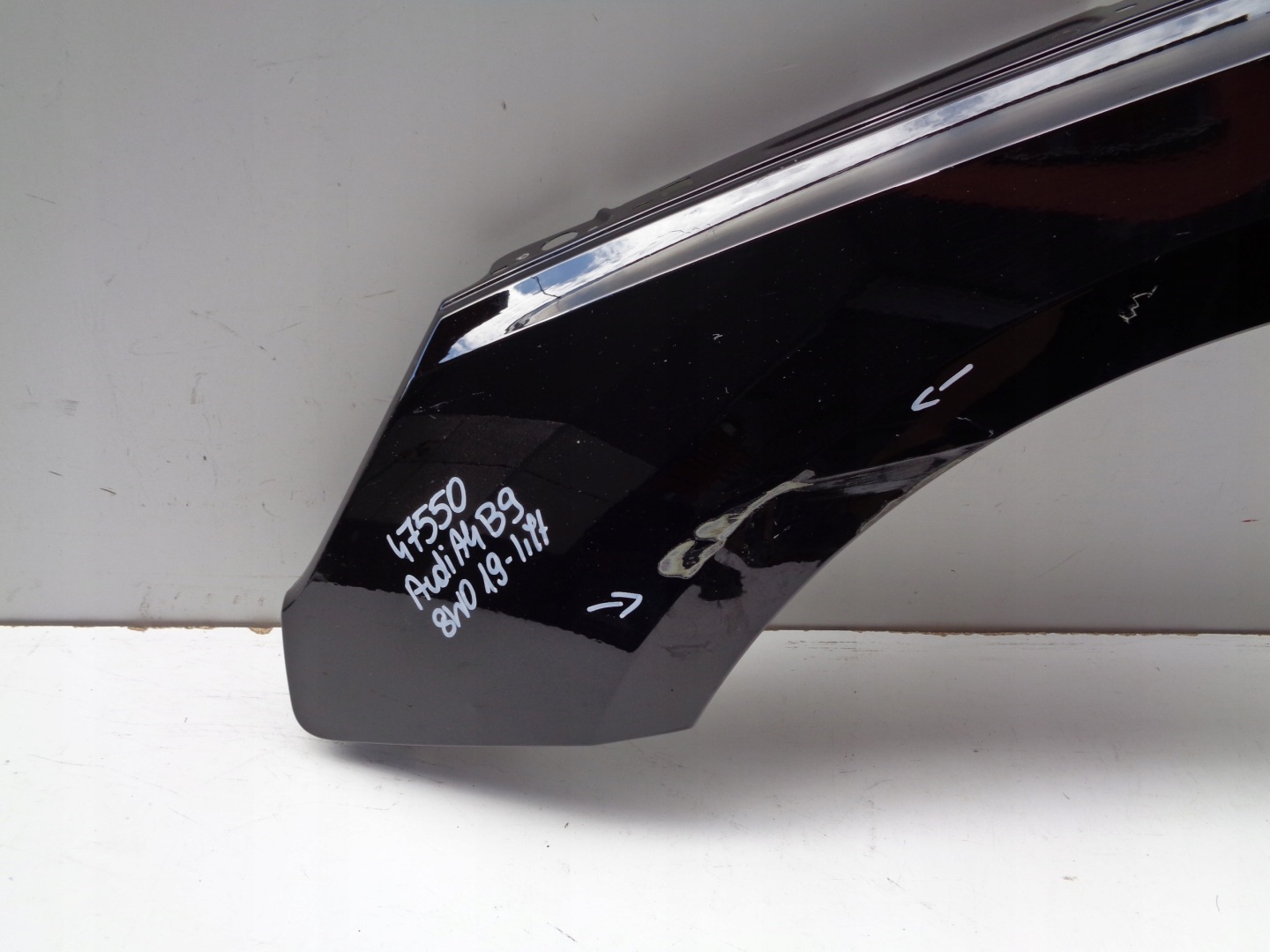 fender left front AUDI A4 B9 8W 8W0 19- LIFT NR 47550