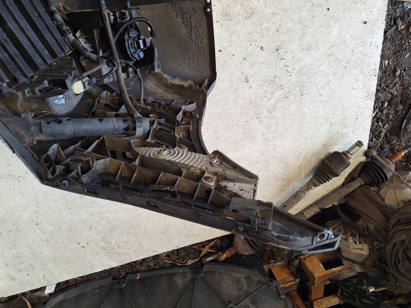 PORSCHE CAYENNE e 7L LIFT 07-10 Paraurti XENON + PDC