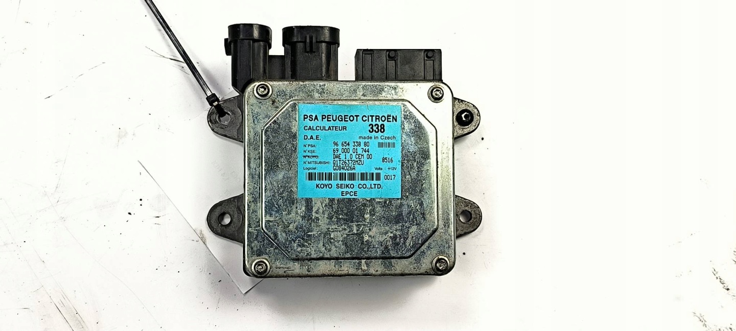 modulo SERVOSTERZO 9665433880 CITROEN C3