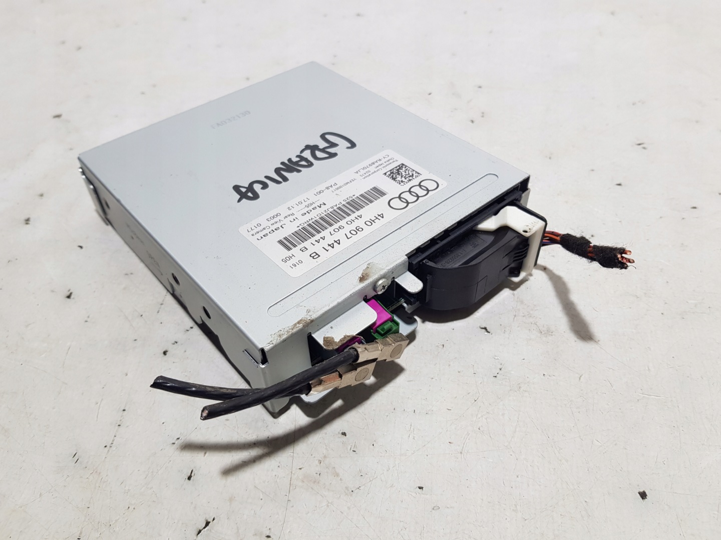 AUDI A8 D4 module control unit KAMERY reversing 4H0907441B