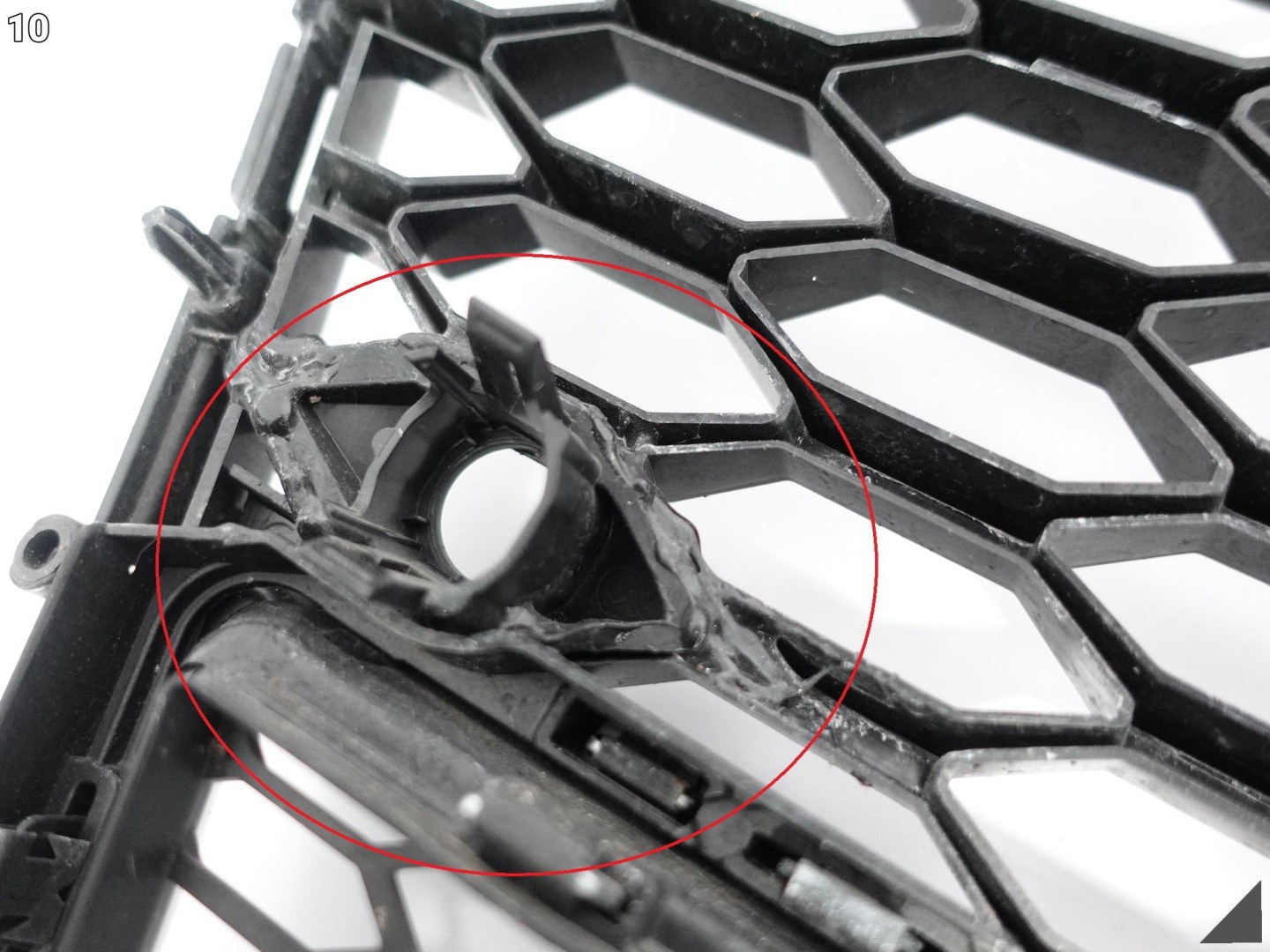 AUDI RS7 4G8 10-15 grill grille grid SATYNA