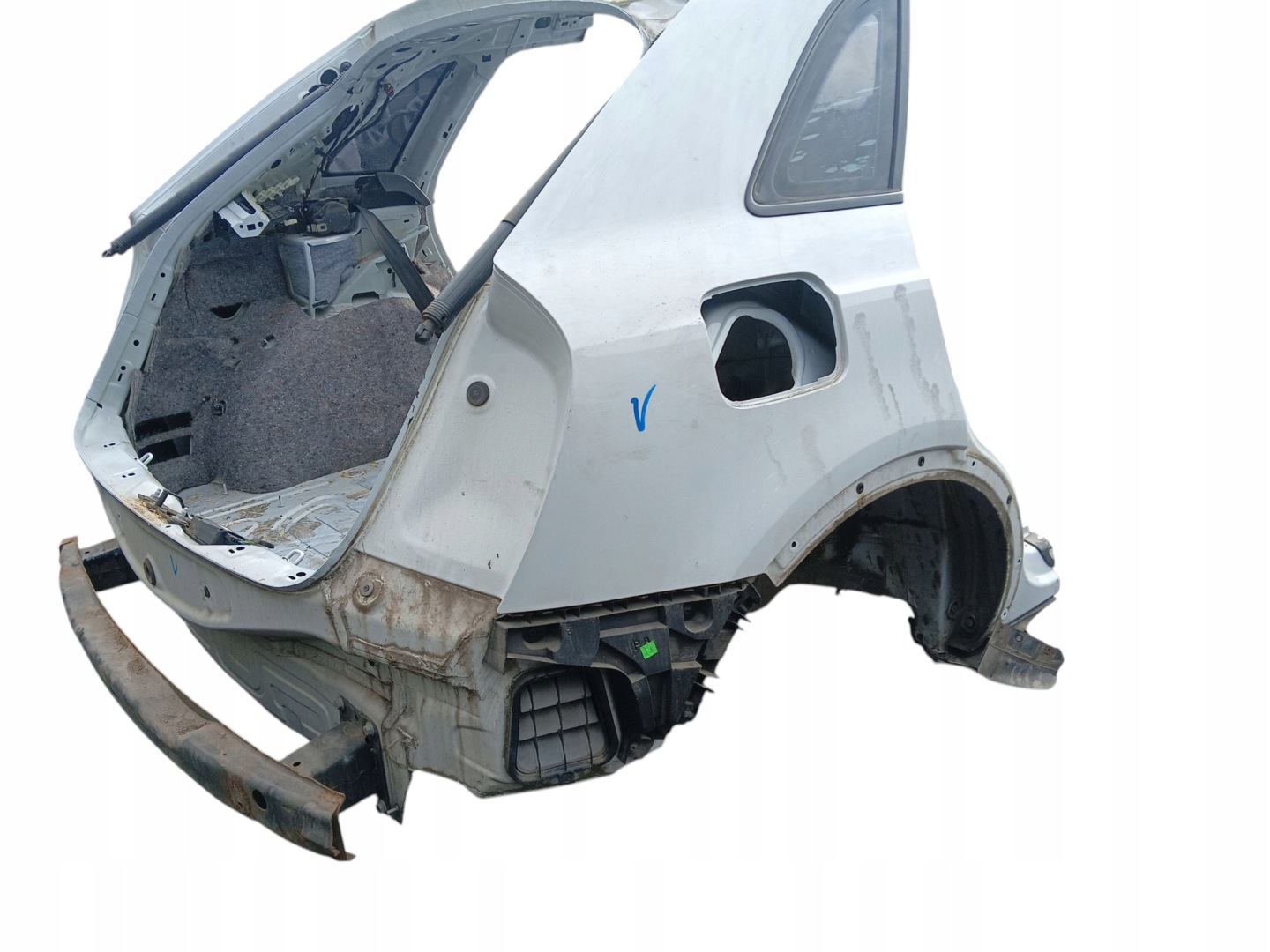 parafango Destra posteriore AUDI Q3 e 8U LIFT LAK: LS9R (14-18)