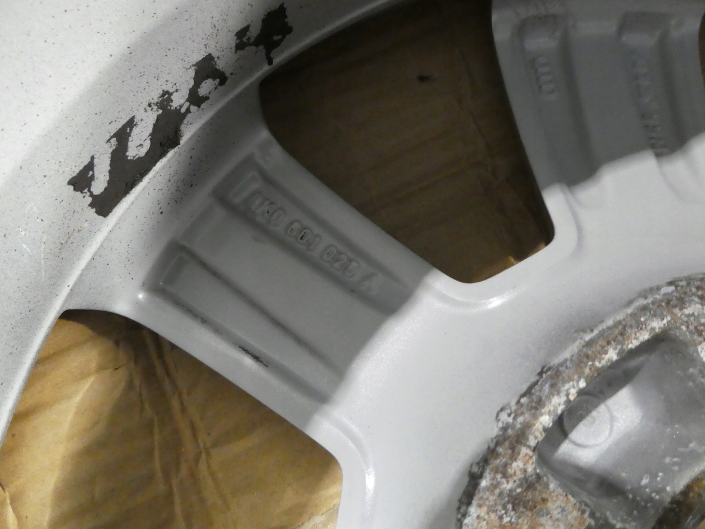 4X discs aluminium disc 1K0601025A VW 5X112