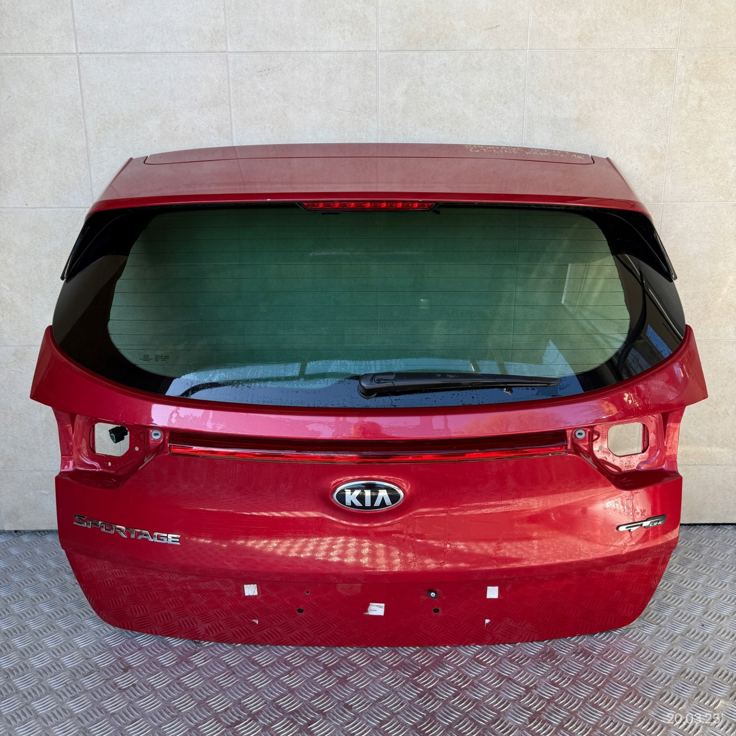 boot doors complete KIA SPORTAGE IV GT LINE 2018 ROK KAMERA