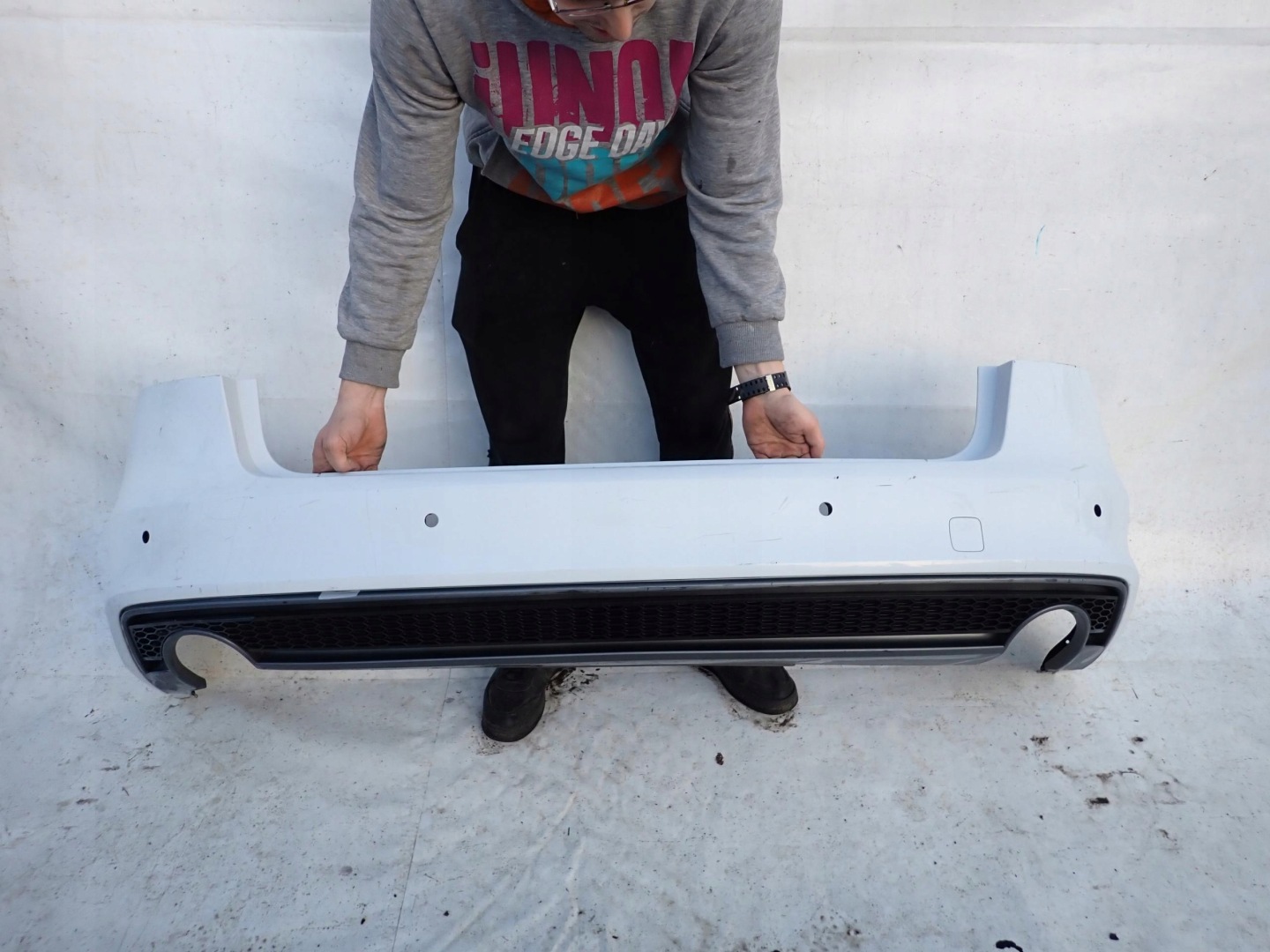 AUDI A4 B8 8K S-LINE KOMBI LIFT bumper rear part PDC
