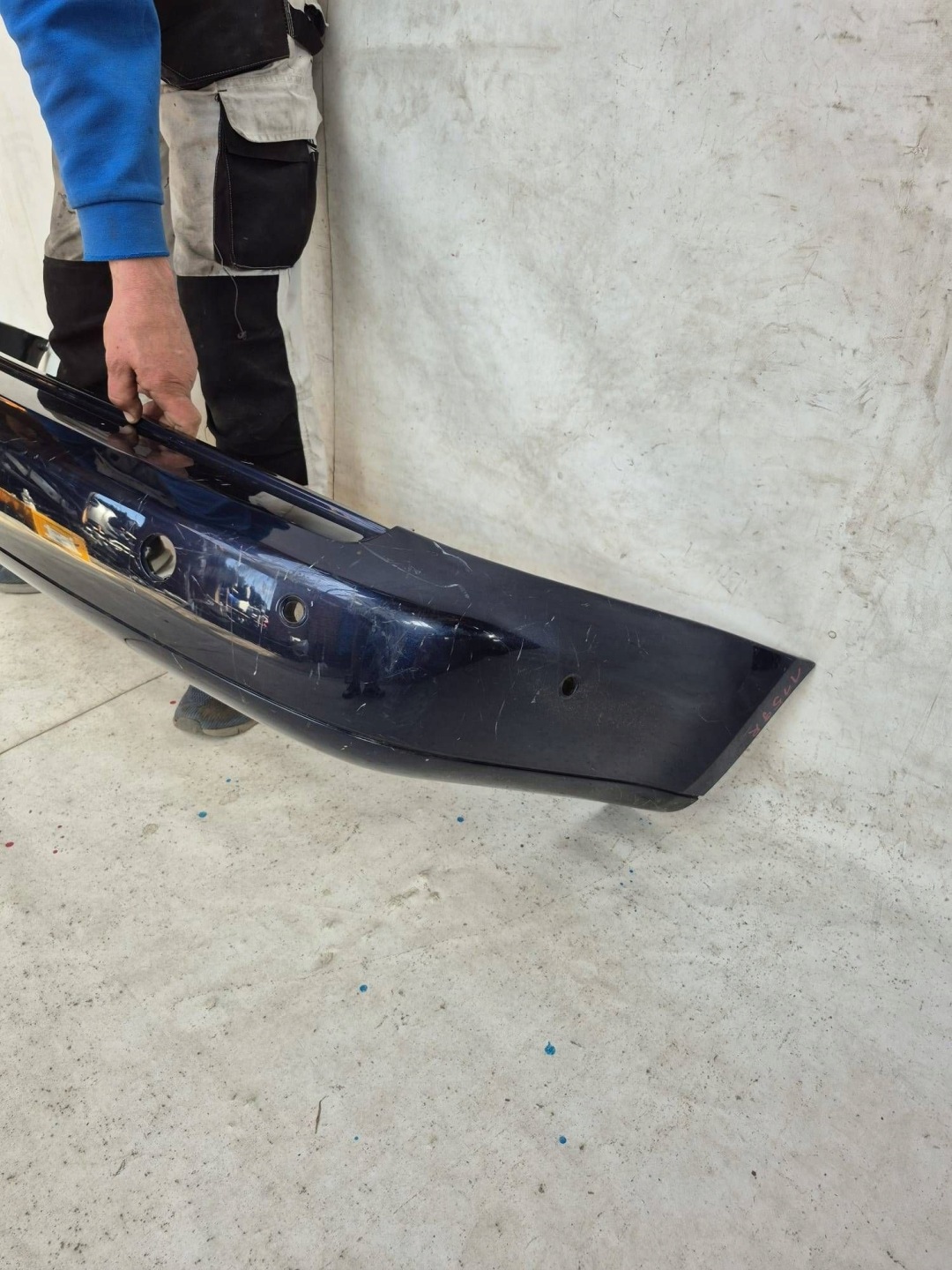 VW CADDY III 3 2K MAXI LIFT 10-15 bumper rear part rear 6XPDC
