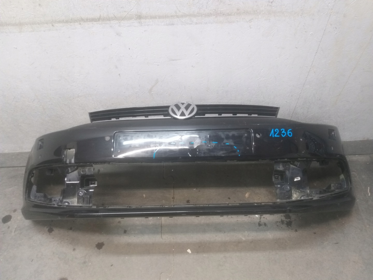 bumper front VW POLO 14-17 6C0