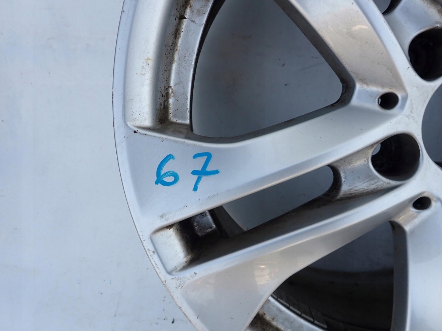 MERCEDES W204 disk hliníkový 7.5Jx17 17"
