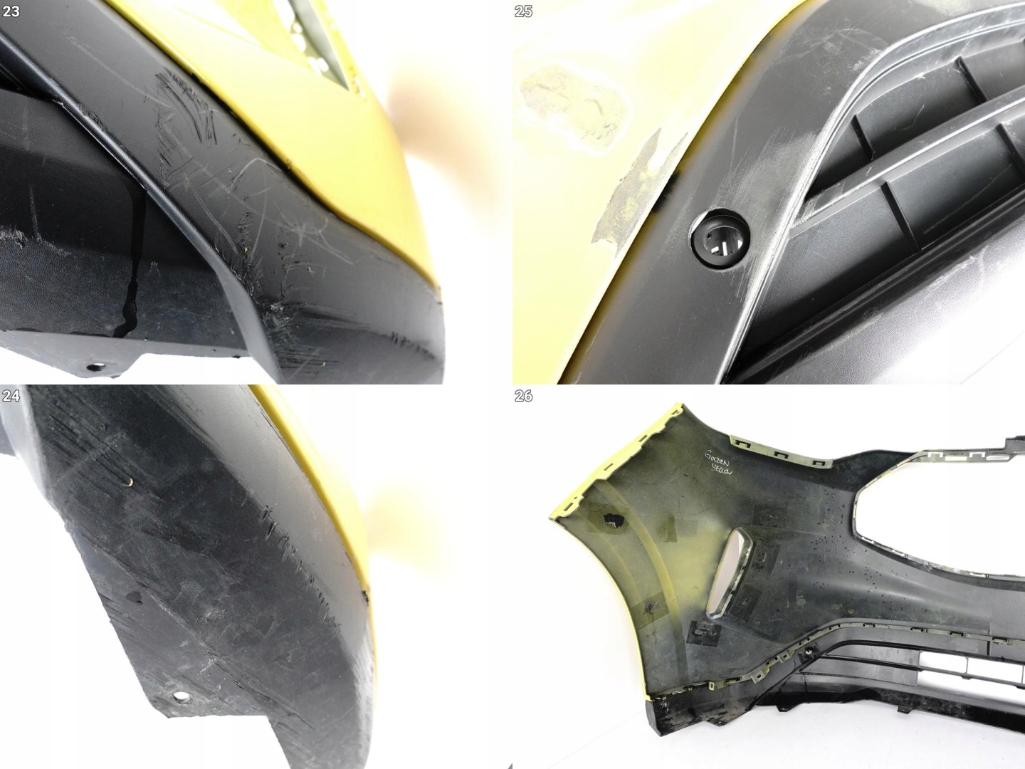 FORD TRANSIT CUSTOM II 2 MK2 23- bumper SPOILER grille front (PDC)