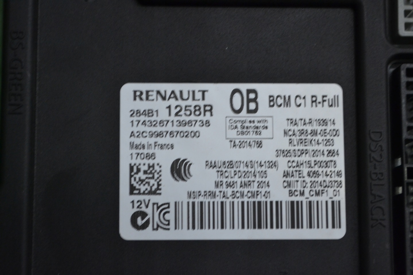 modulo Centralina BCM RENAULT TALISMAN 284B11258R
