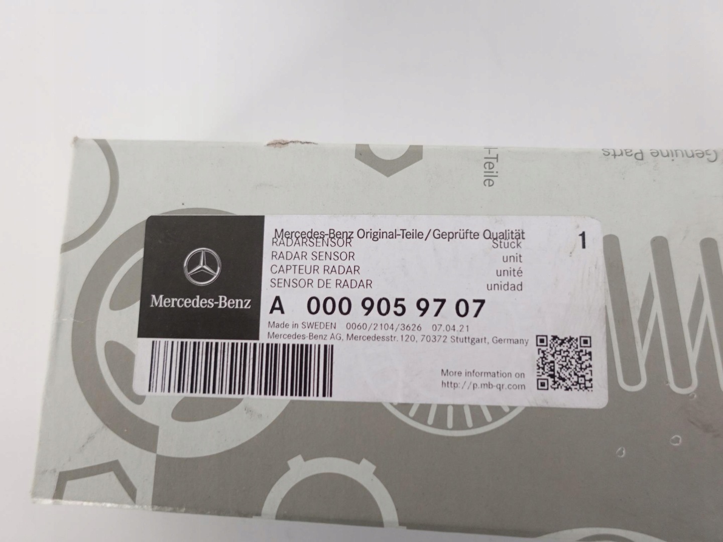 MERCEDES CLA 117 218 CLS 176 sensor RADAR SENSOR