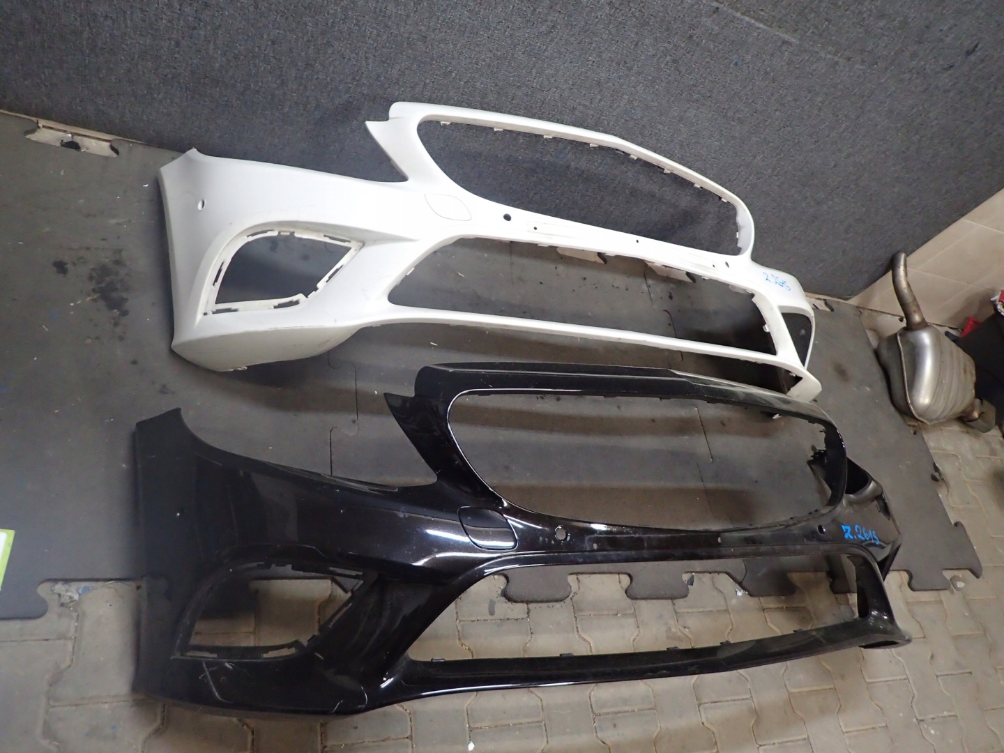 bumper front MERCEDES C KLASA W205 LIFT
