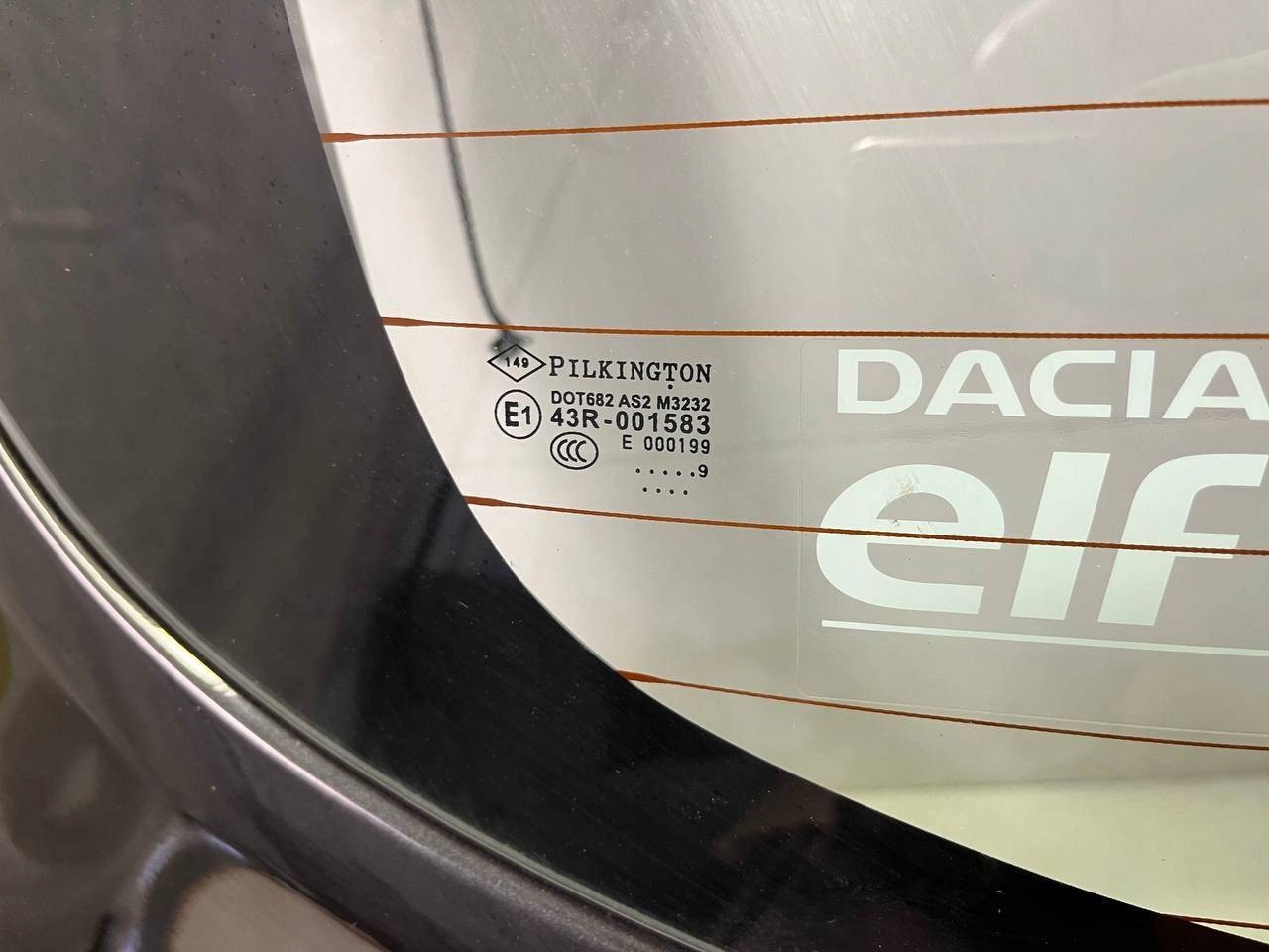 rear trunk door boot Dacia Sandero 2 facelift 2020