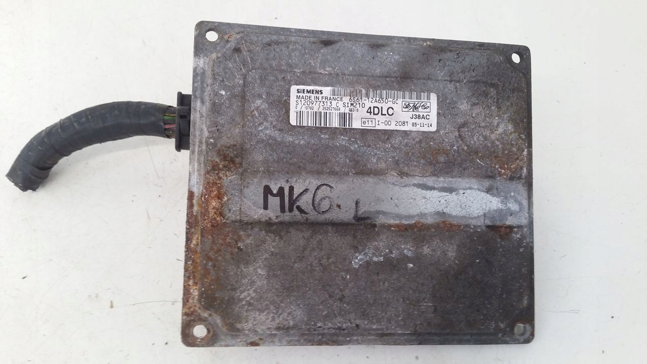 computer Motore 6S6112A650GC Ford Fiesta MK6