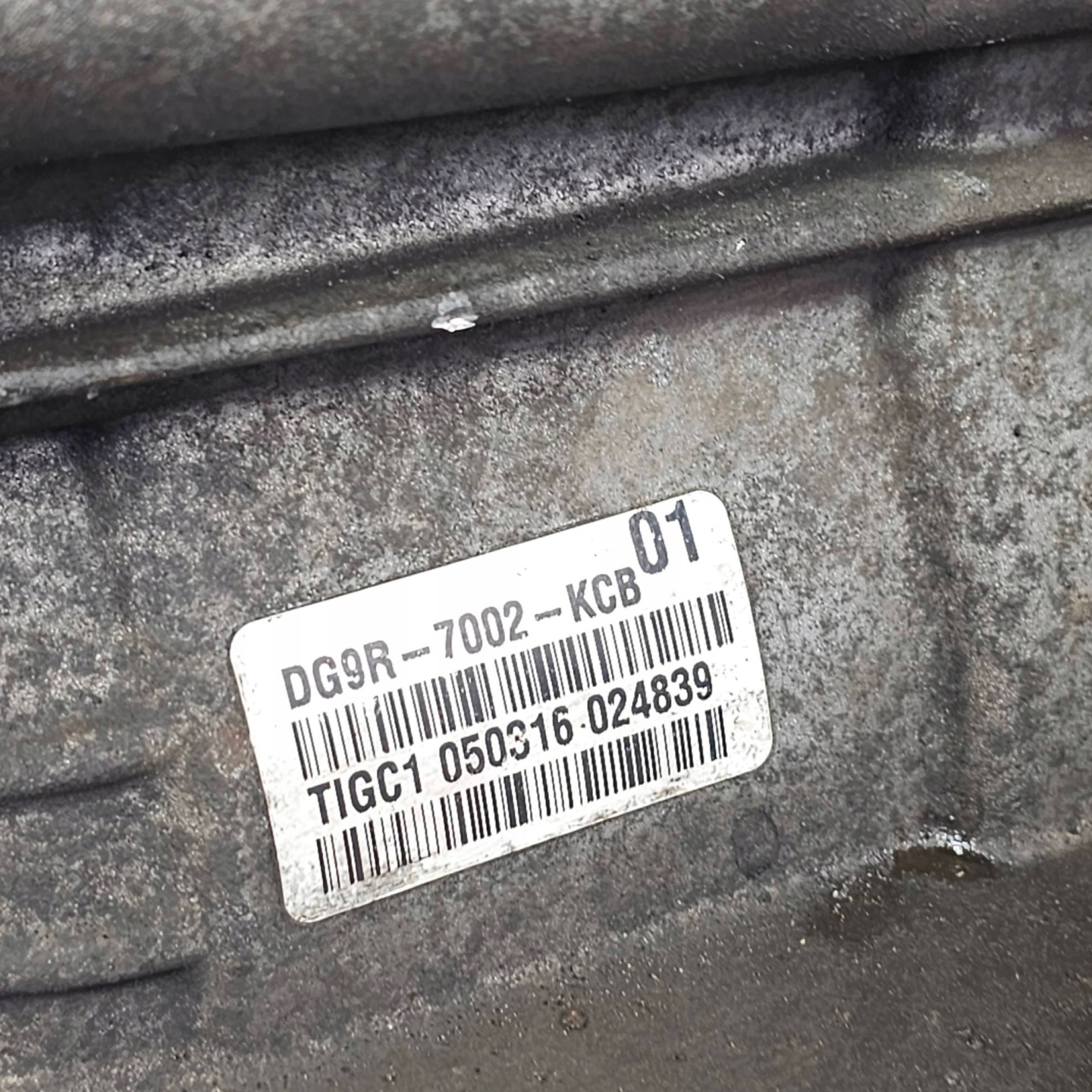CAMBIO DG9R-7002-KCB 2.0 TDCI FORD MONDEO MK5