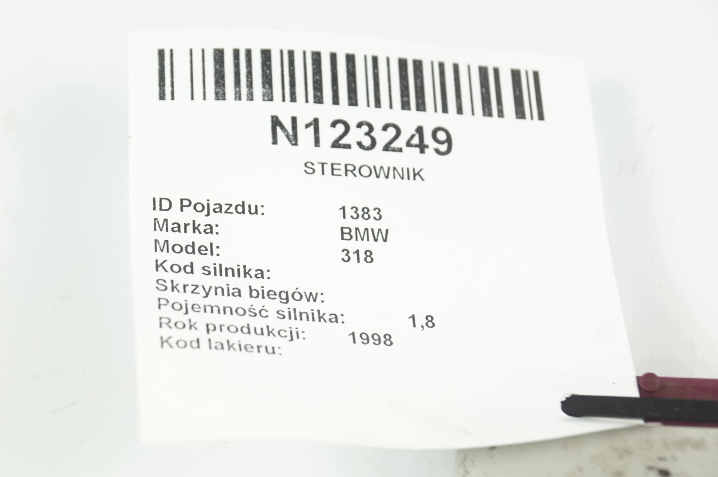 unité de commande électronique uce 4146047 BMW 318