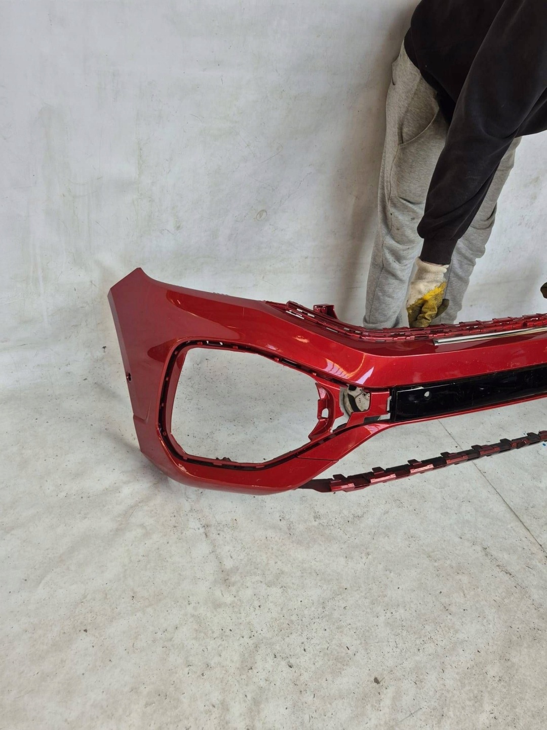 VW T-ROC R-LINE LIFT 21-> bumper front front PDC