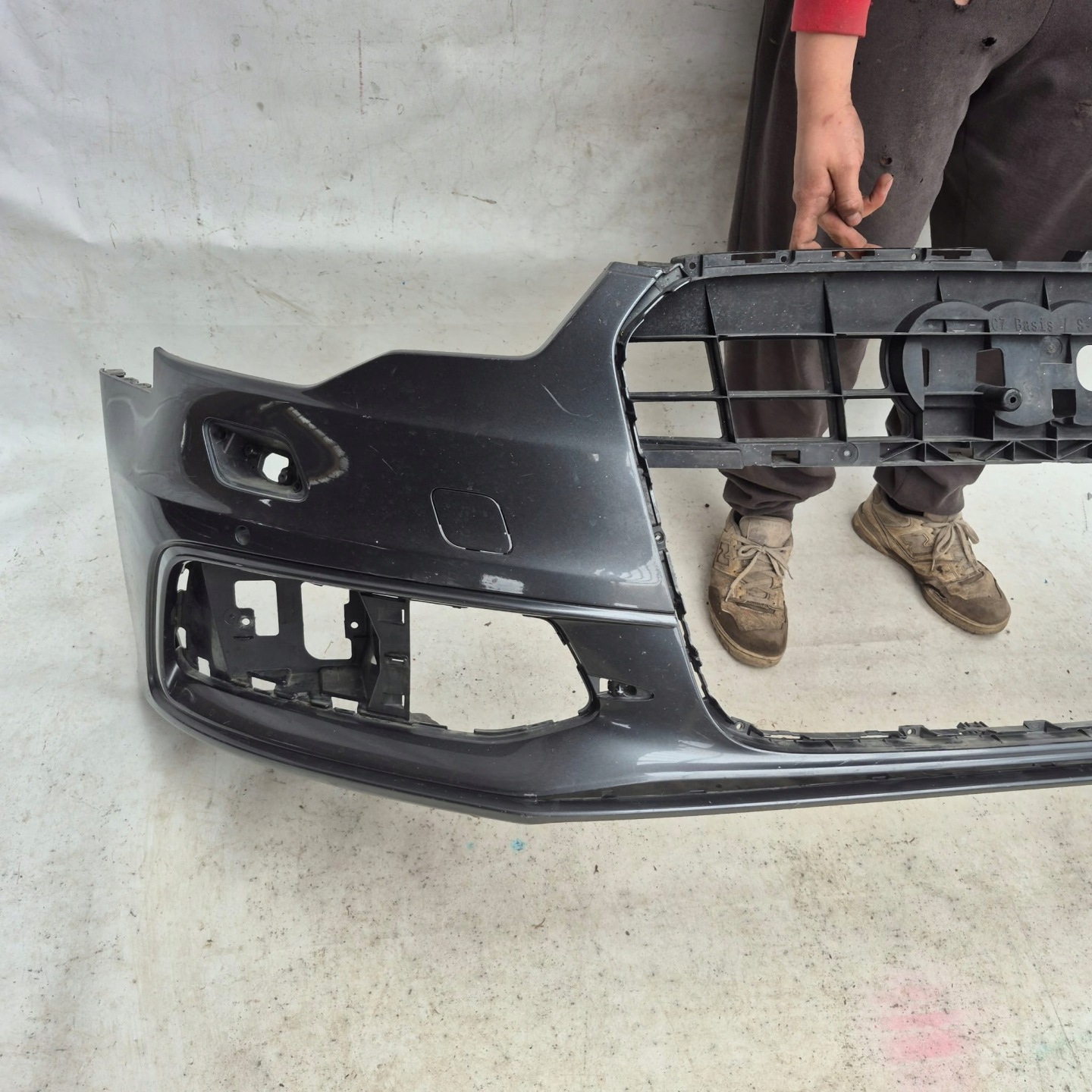 AUDI A6 C7 4G S-LINE 11-14 bumper front front SPR 4XPDC 4G0807437G